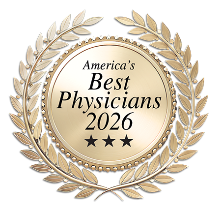 America’s Best Physicians 2026 badge